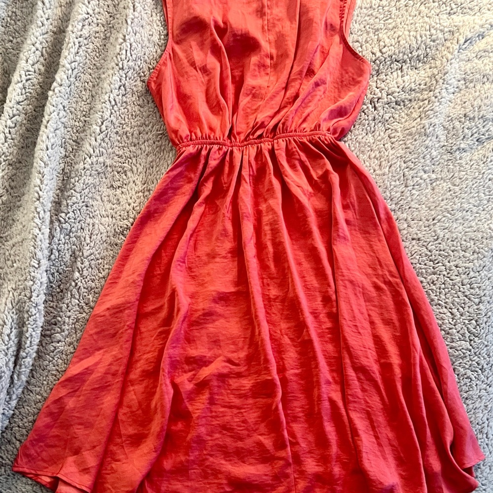 Tahari ASL Faux Wrap Victorian Rose Lightweight  Sheath Dress! Sz XS! So Sweet!